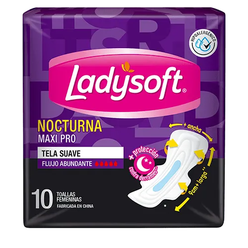 16559 1c-004 LadySoft nocturna Maxi Pro 10 unidades