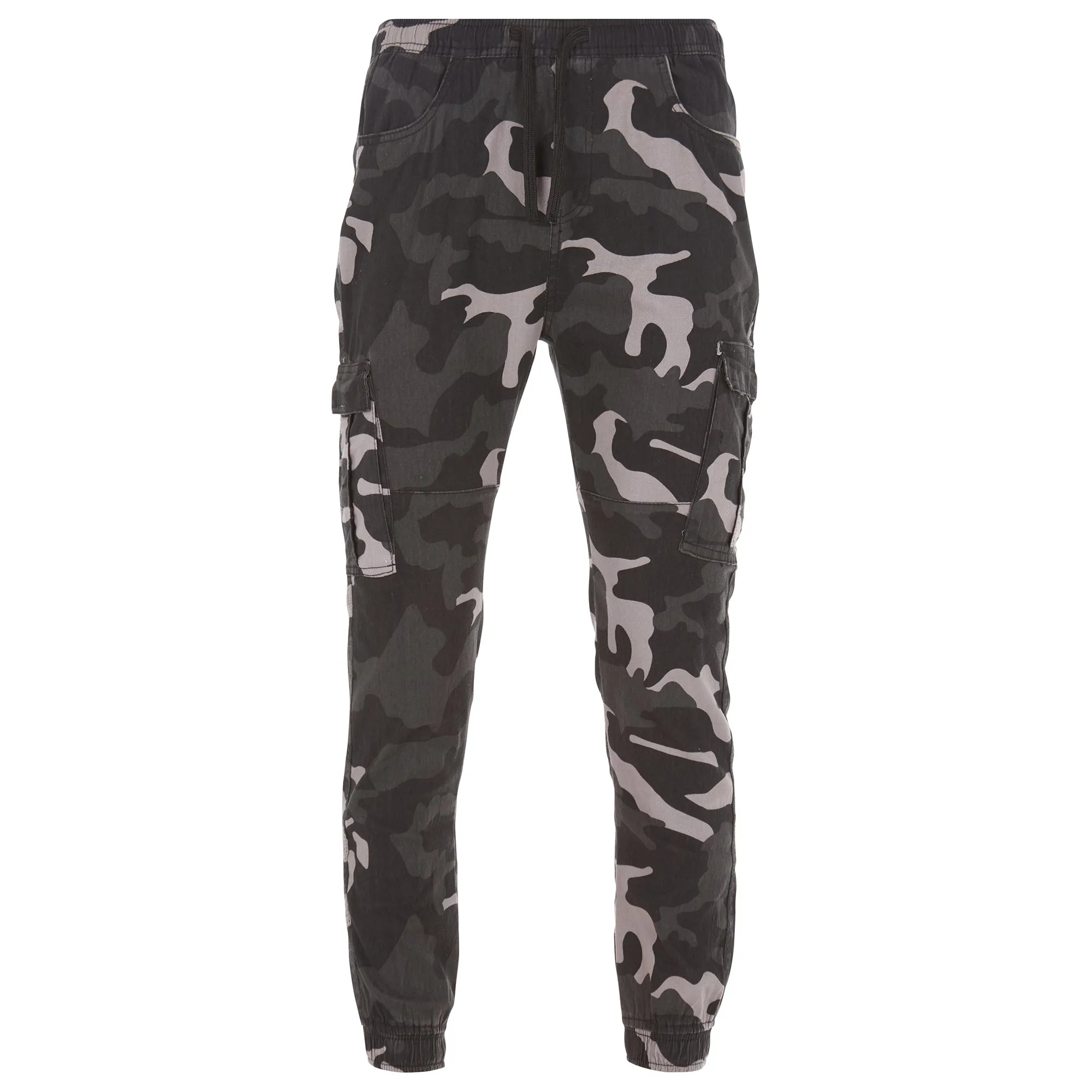 2-Pack: Men's Stretchy Camo Cargo Jogger Pants