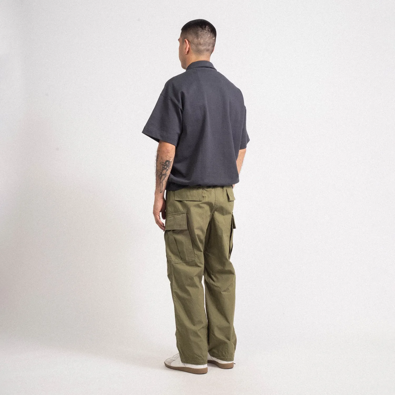 [A VONTADE] JUNGLE FATIGUE EASY PANTS _ OLIVE