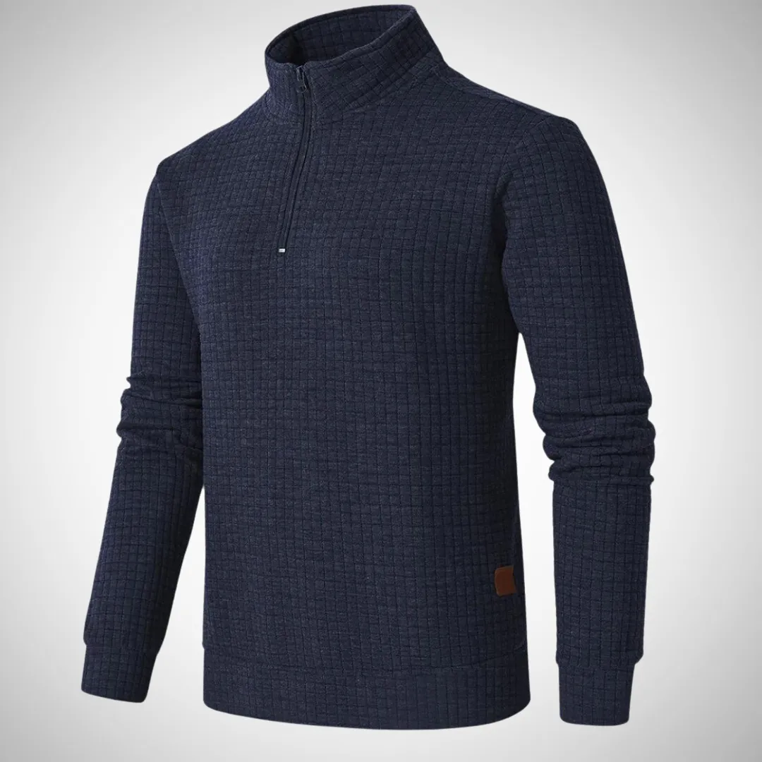 Axel Quarter Zip Sweater
