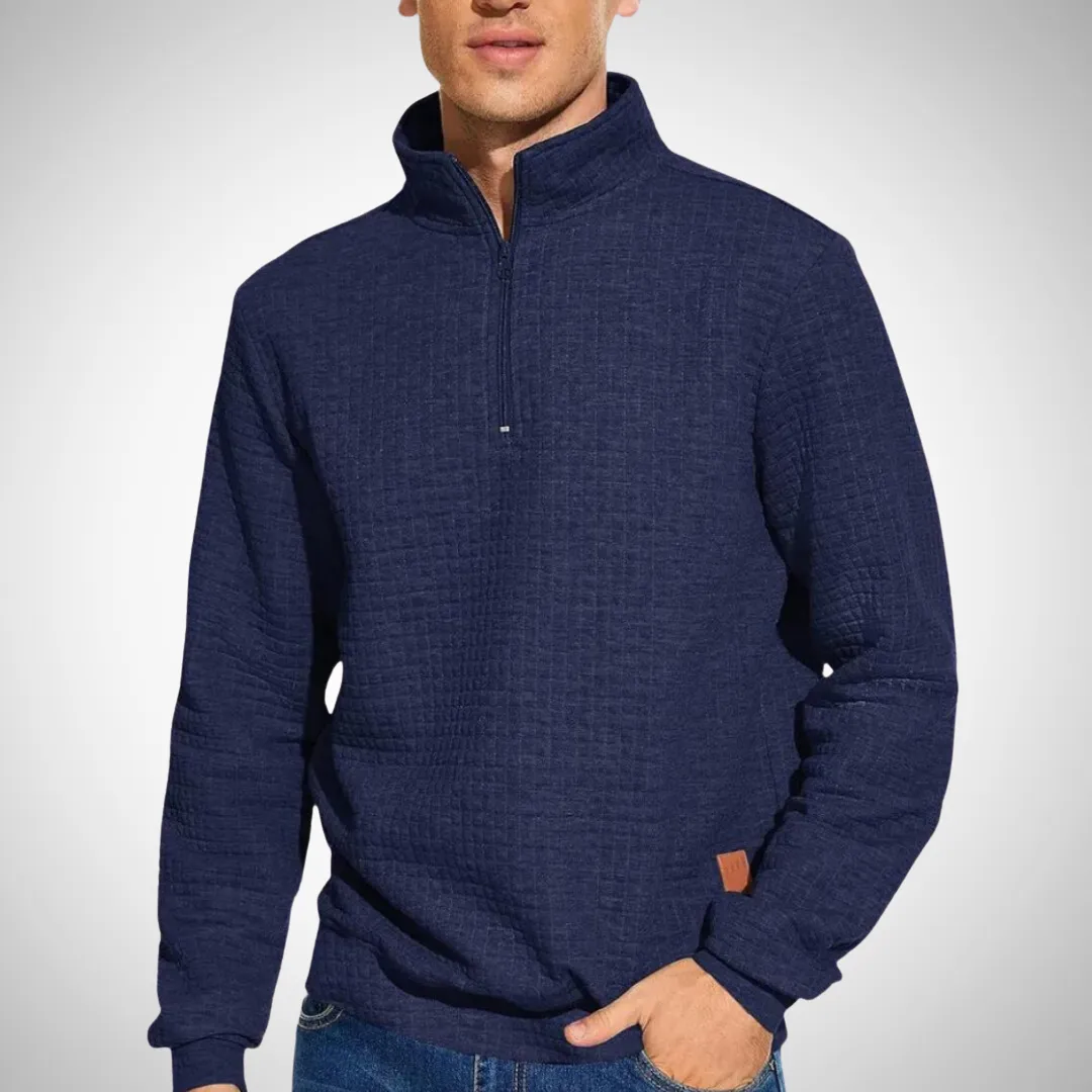 Axel Quarter Zip Sweater