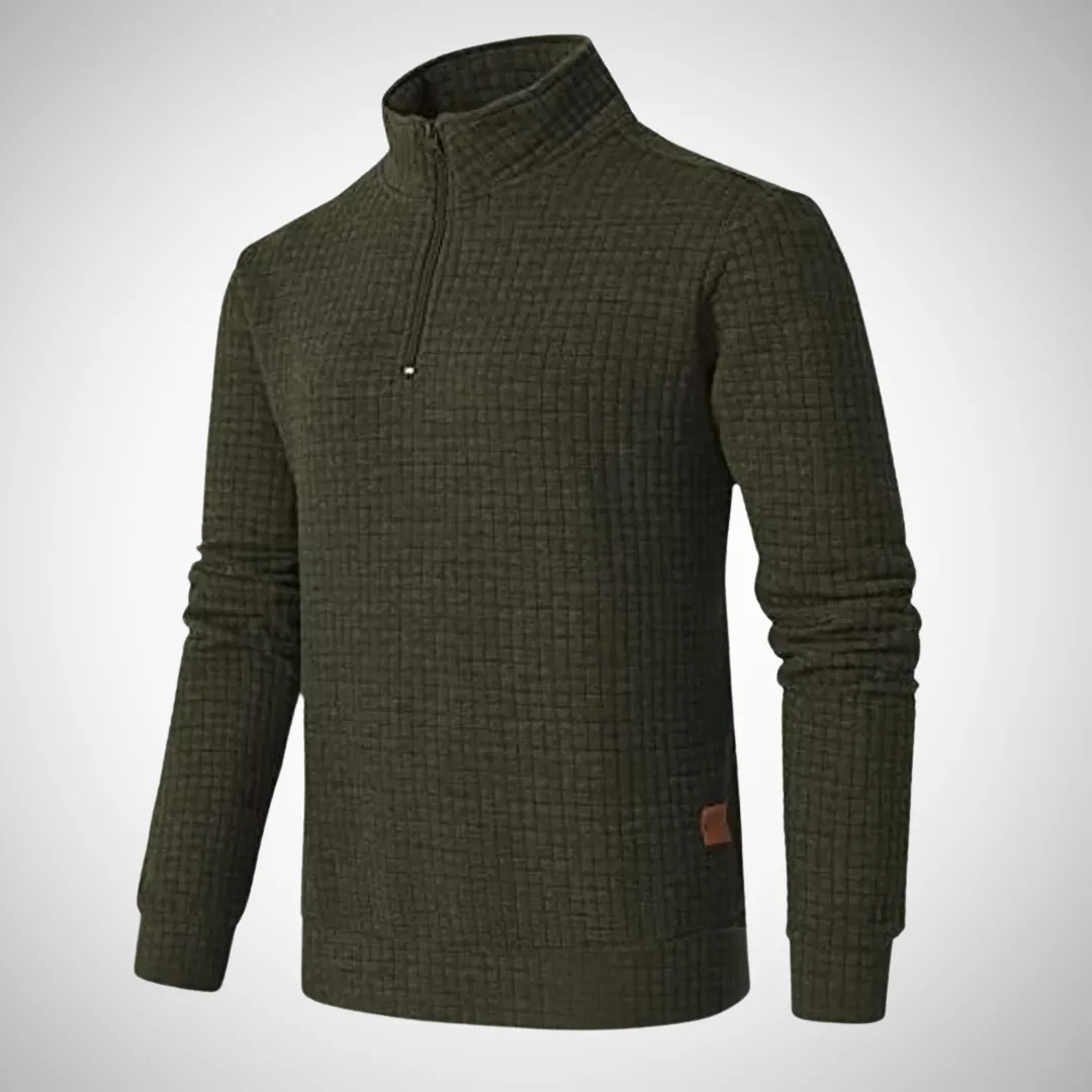 Axel Quarter Zip Sweater