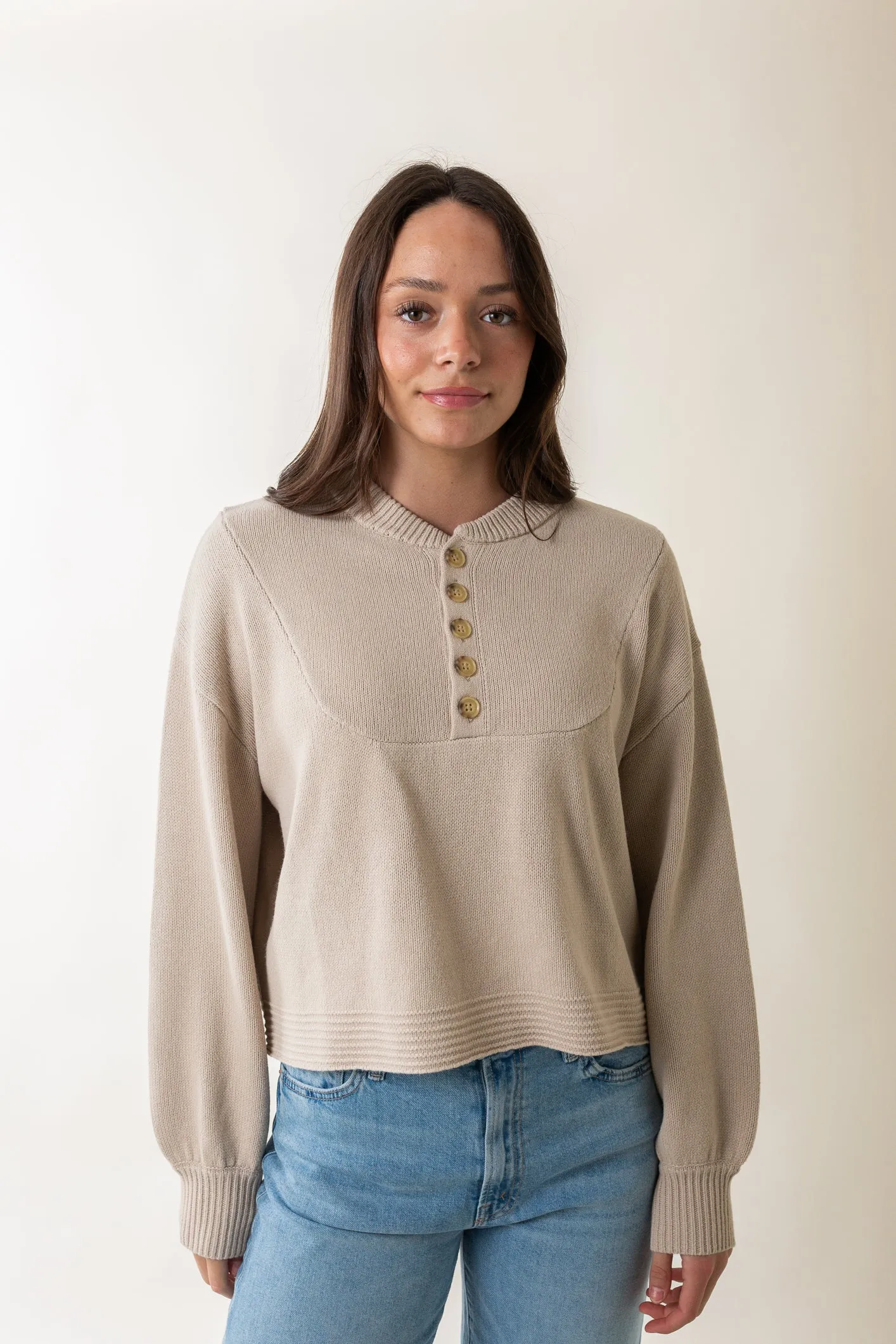 Baylee Henley Sweater