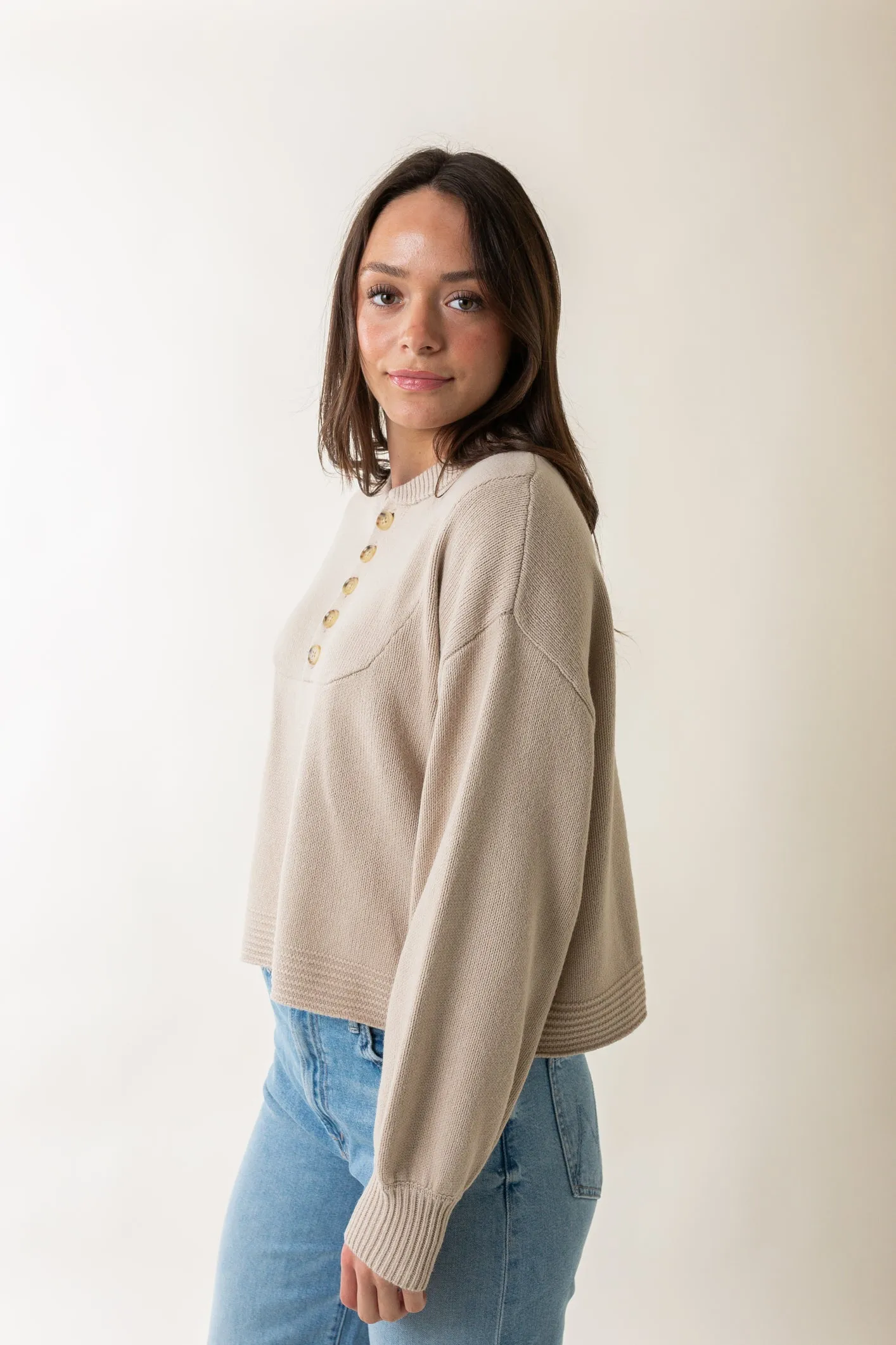 Baylee Henley Sweater