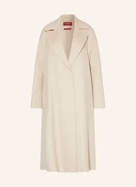 beige wrap coat