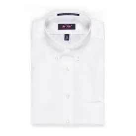 Beyond Non-Iron® White 80/2 Ply Twills with Stretch Dress Shirt (Arthur)