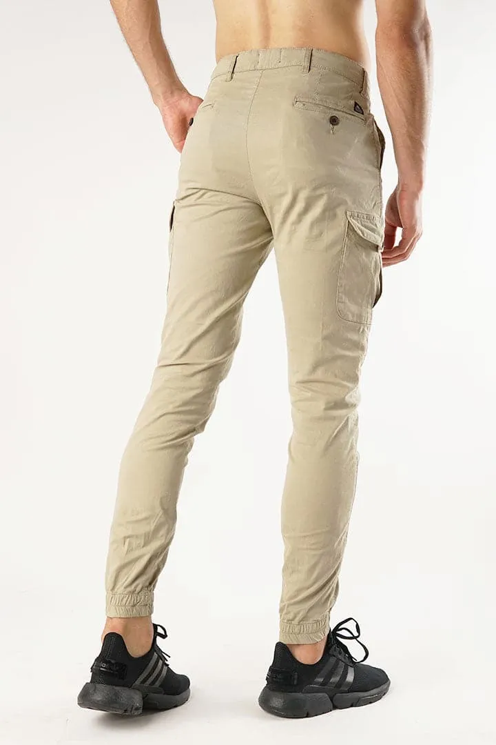 Biege Jogger Pant