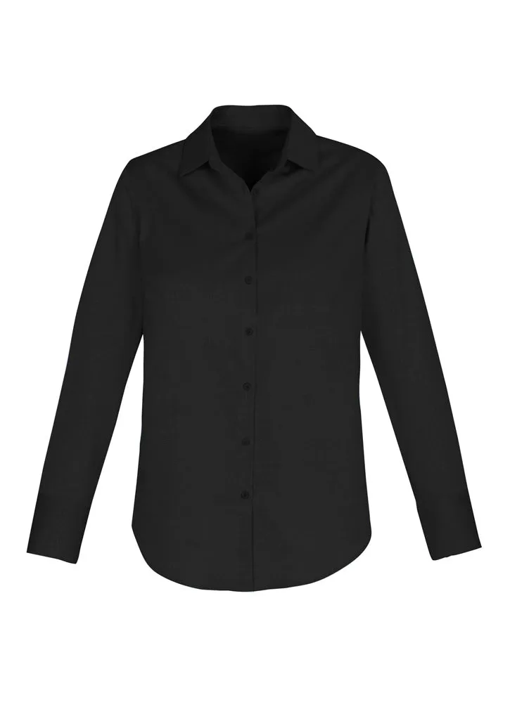 Biz Collection S016LL Ladies Camden Oxford L/S Shirt