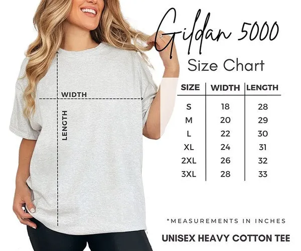 Boho Floral Graphic Heavy Cotton Tee
