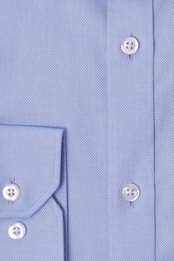 Brooksfield The Entrepreneur Slim Fit L/S Shirt - Blue