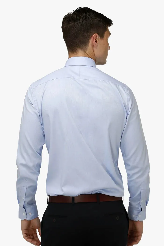 Brooksfield The Entrepreneur Slim Fit L/S Shirt - Blue