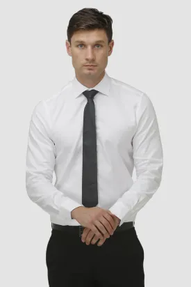 Brooksfield The Entrepreneur Slim Fit L/S Shirt - White