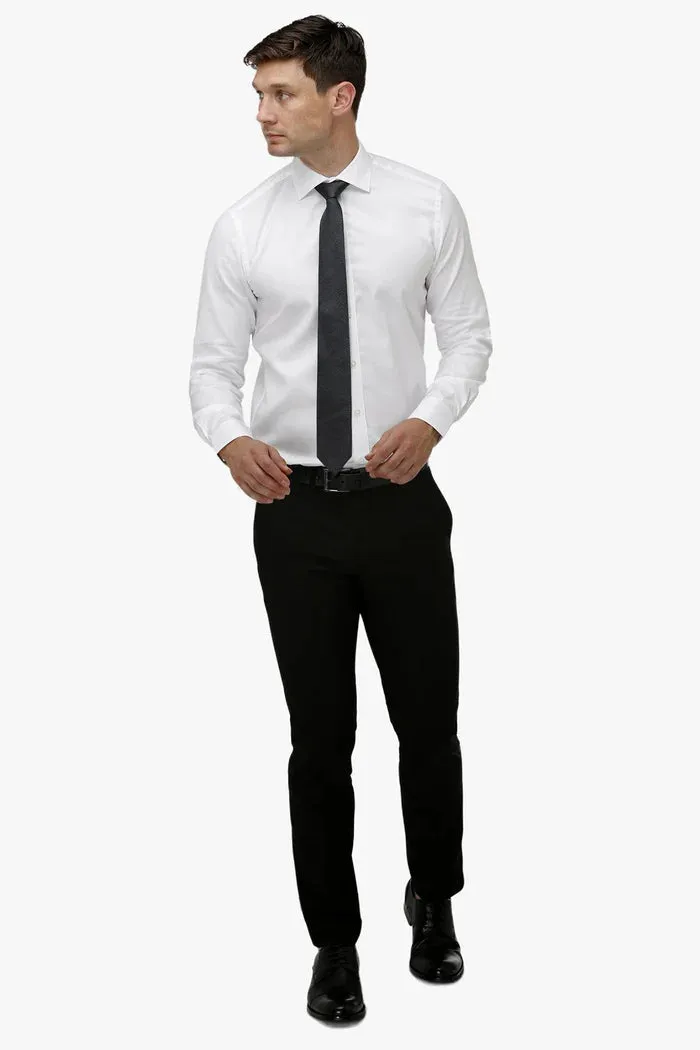Brooksfield The Entrepreneur Slim Fit L/S Shirt - White