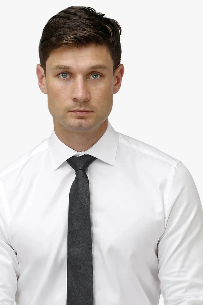Brooksfield The Entrepreneur Slim Fit L/S Shirt - White