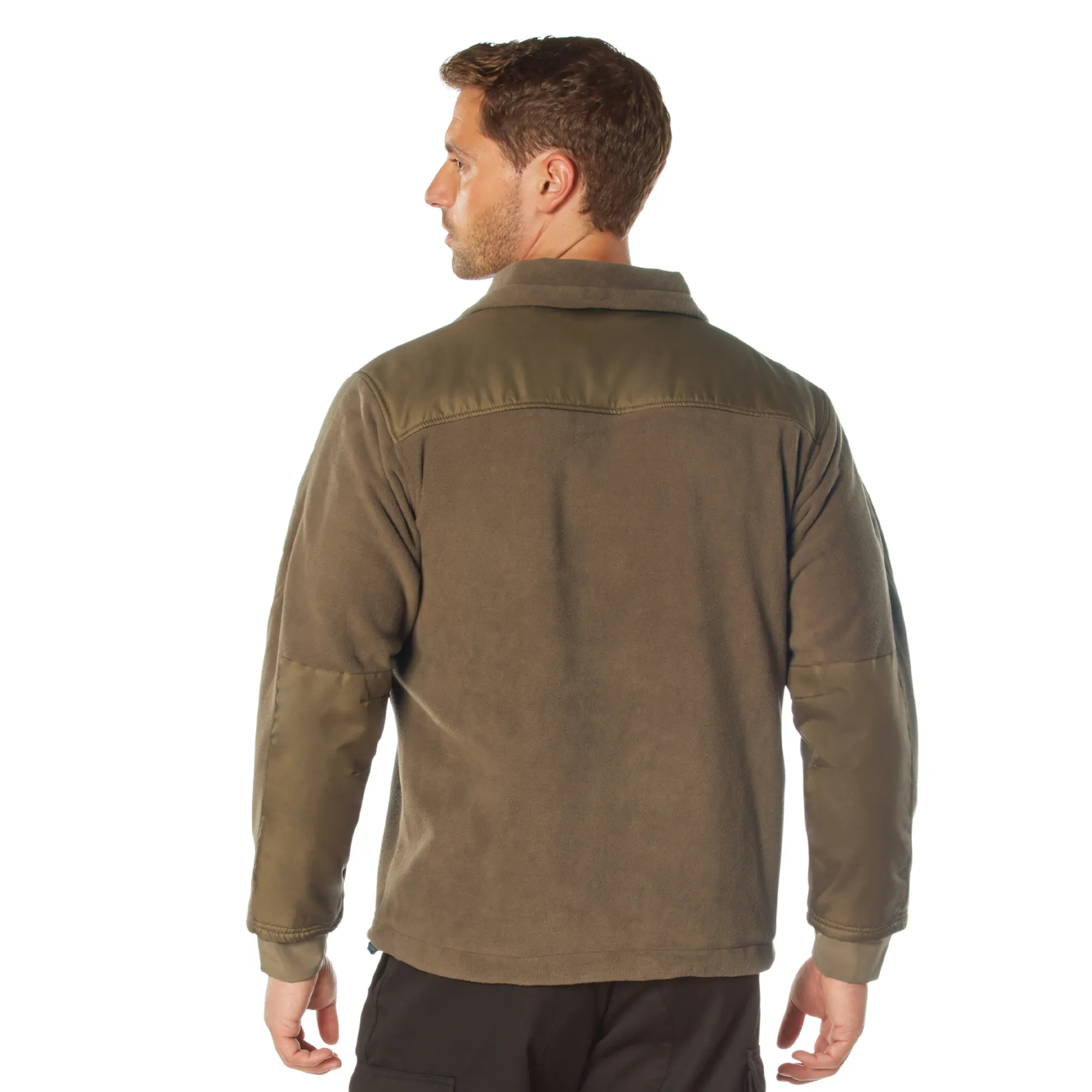 Coyote Brown - Tactical Special Operations Fleece Jacket - Full Zip