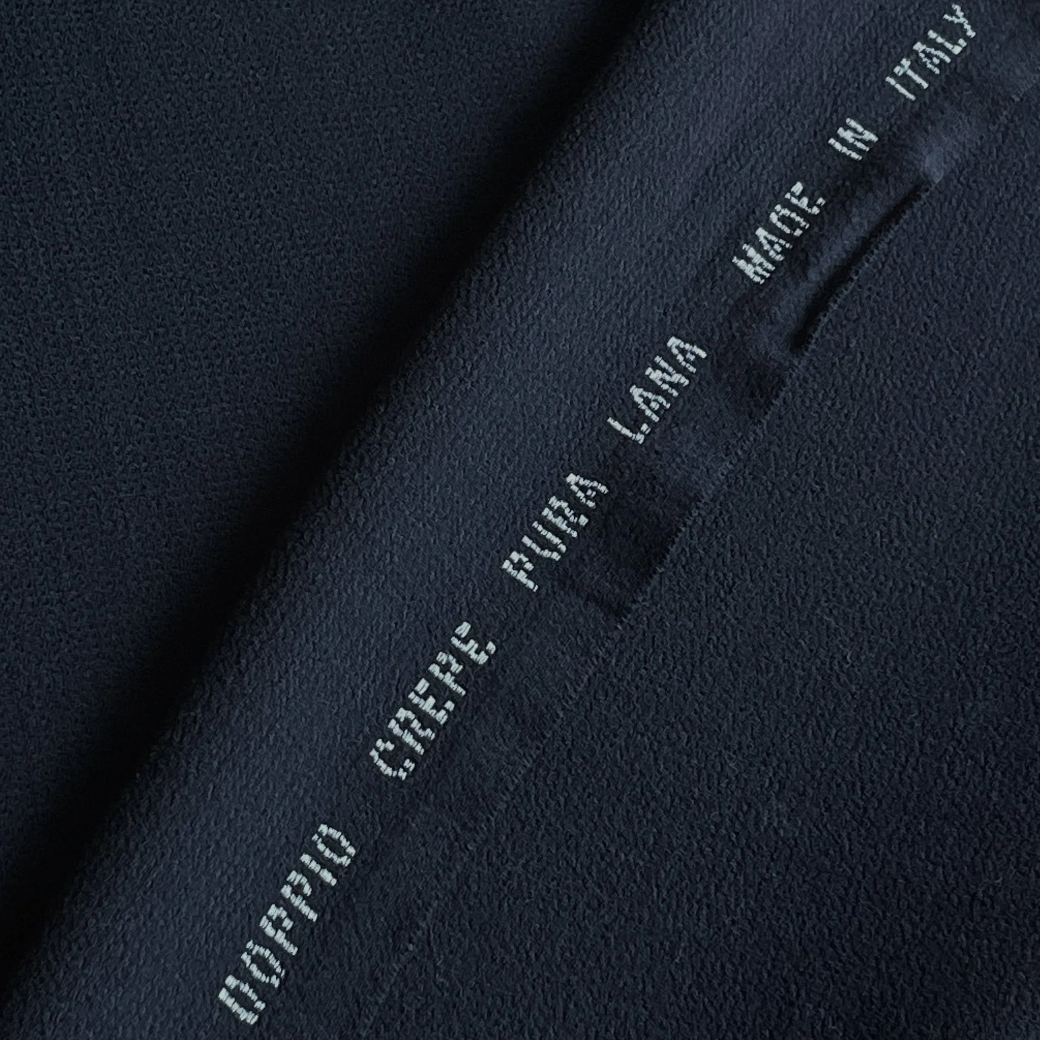 Doppio Crepe French Navy