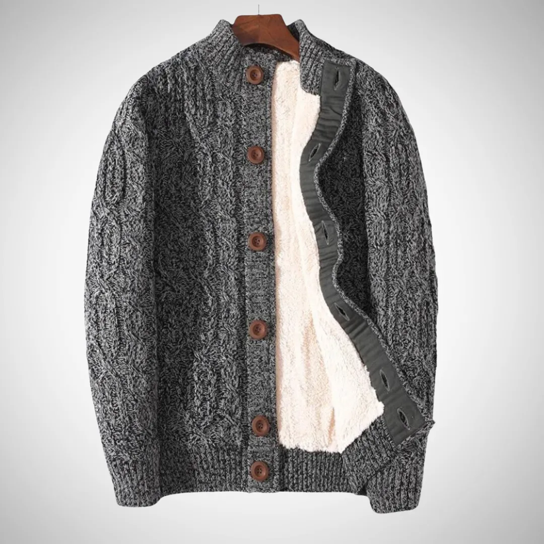 Douglas Chunky Cable Cardigan
