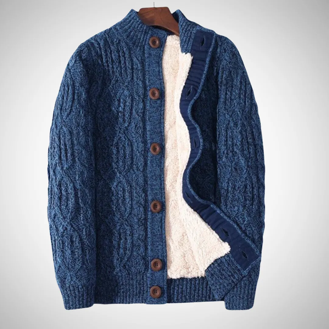 Douglas Chunky Cable Cardigan