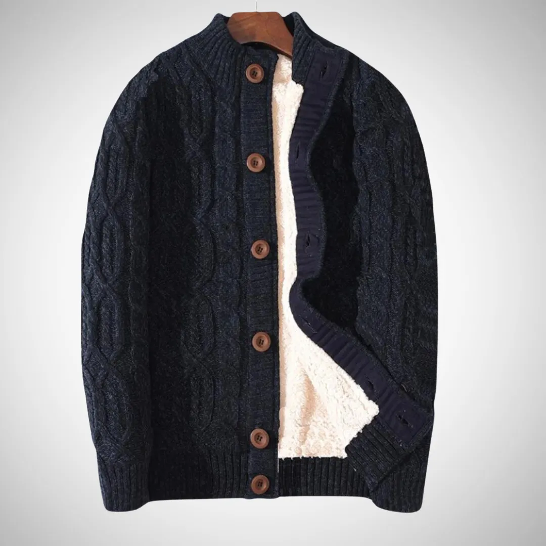 Douglas Chunky Cable Cardigan