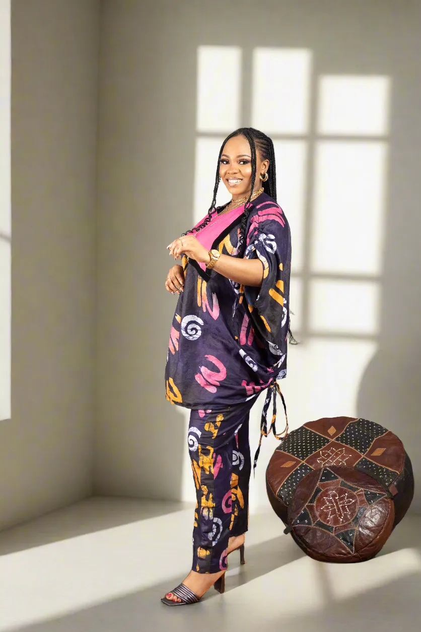 Doyin Adire pants set