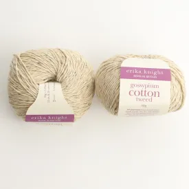 Erika Knight Yarns Gossypium Cotton Tweed | Eierschale | Cotton Blend Yarn