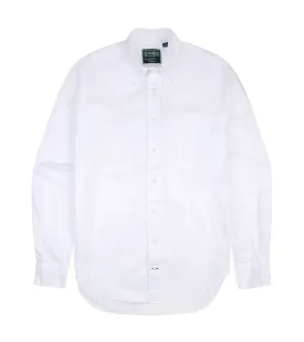Gitman Vintage Zephyr Cotton Shirt: White