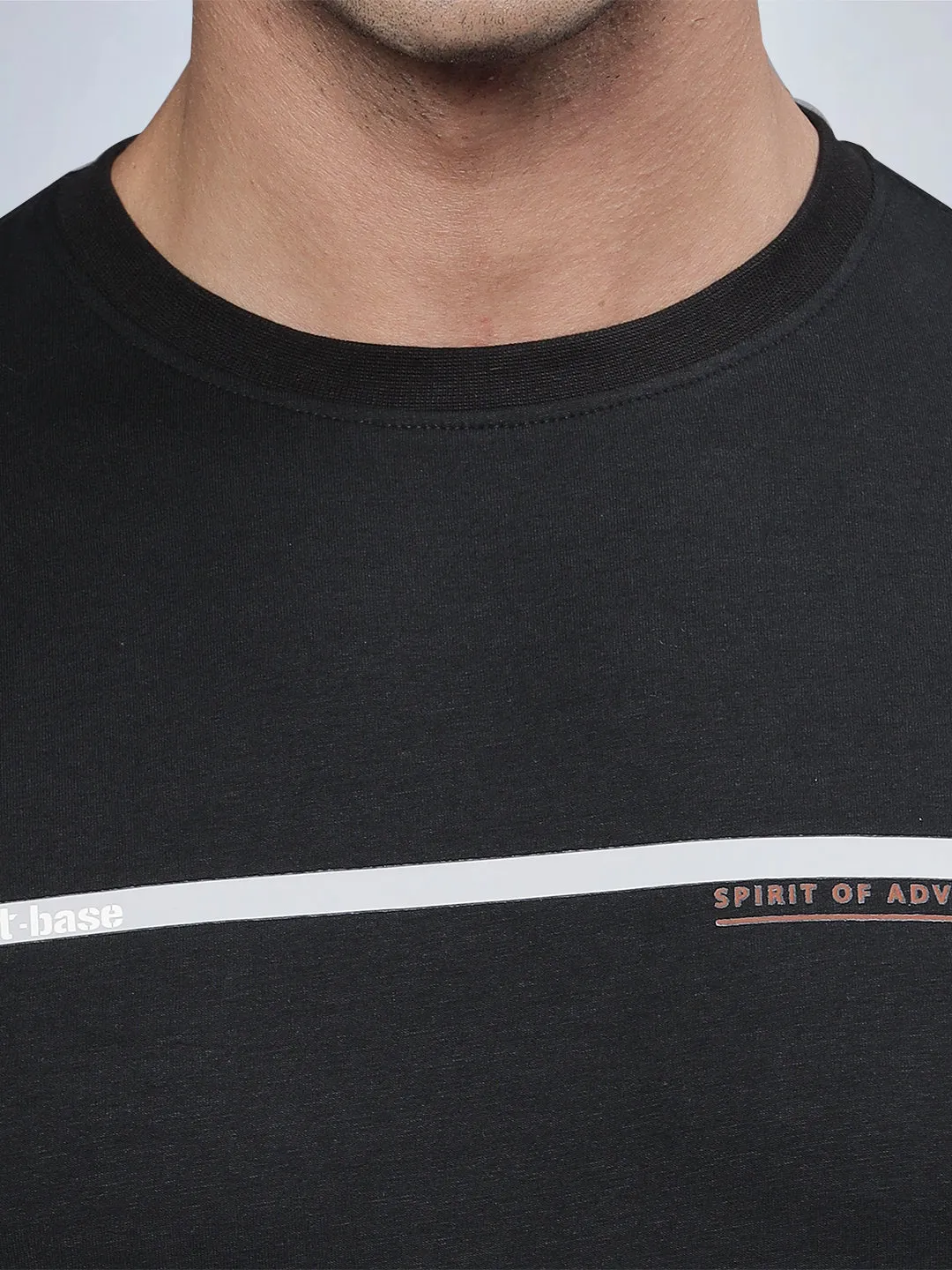 Half Sleeve Crew Neck T-Shirt