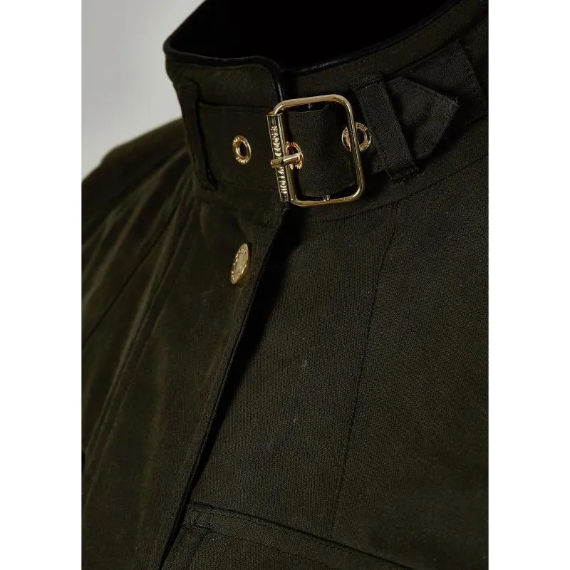 Holland Cooper Wax Ladies Field Jacket - Dark Olive