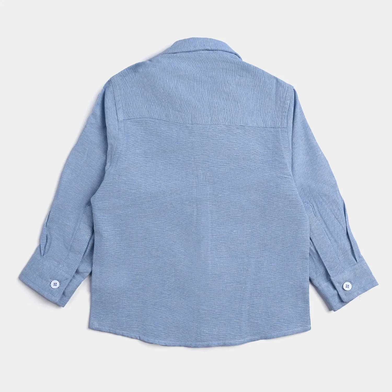 Infant Boys Oxford Formal Shirt -I/Blue