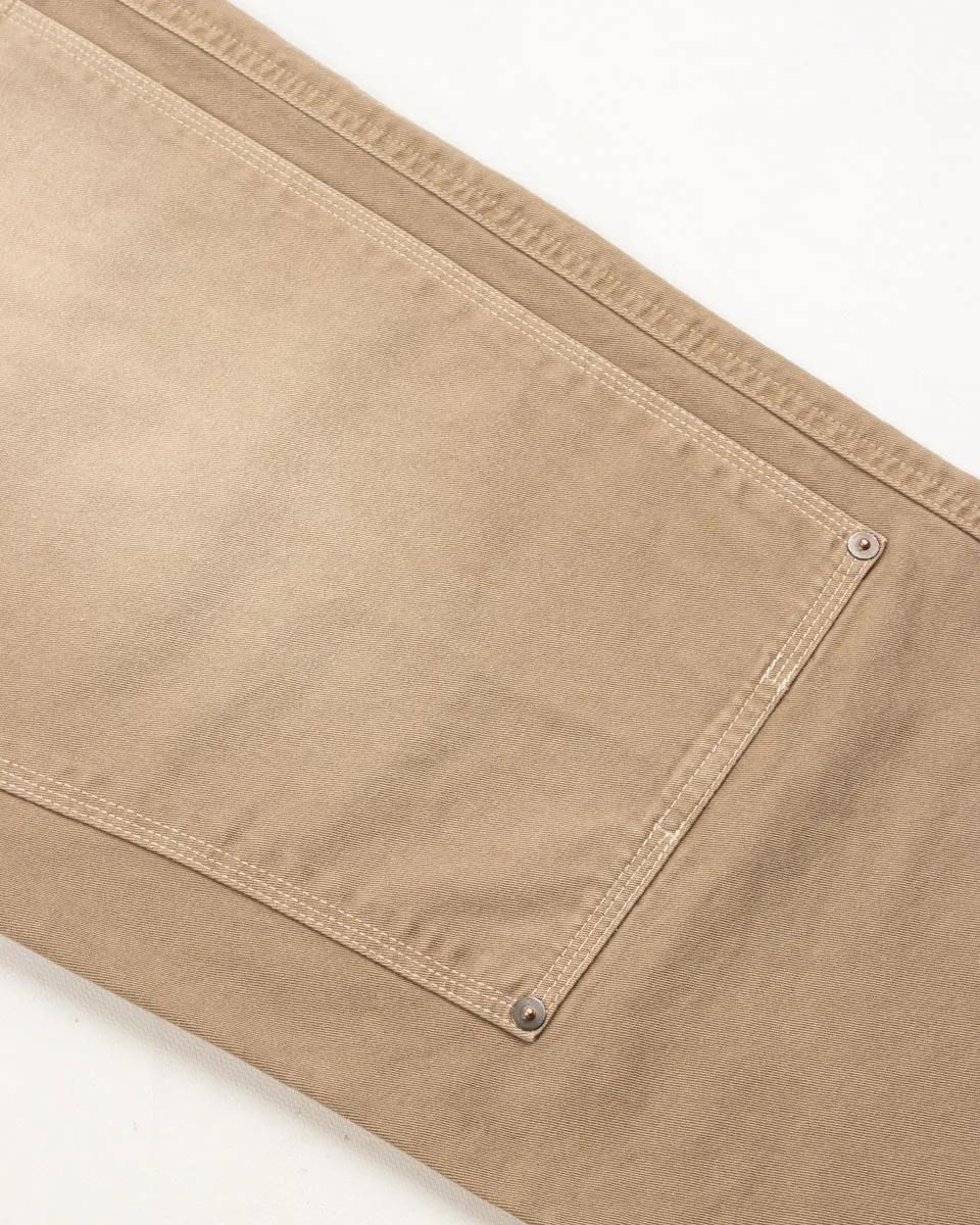 KATSURAGI Cotton W-Knee EASY Pants - Beige