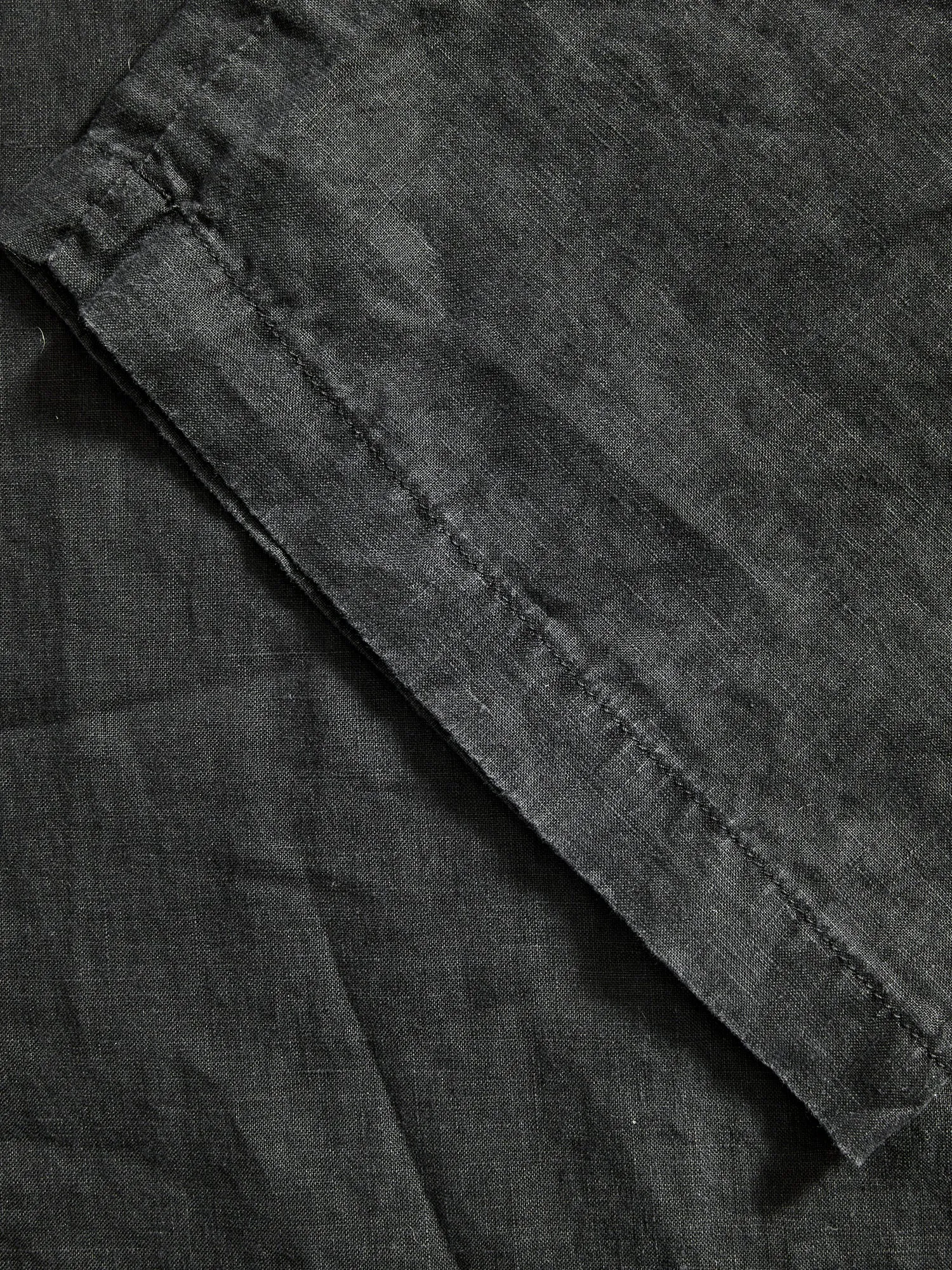 Linen Easy Pants in Black