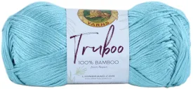 Lion Brand Truboo Yarn - Aqua 3.5oz/100g*