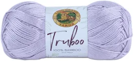 Lion Brand Truboo Yarn - Lilac 3.5oz/100g