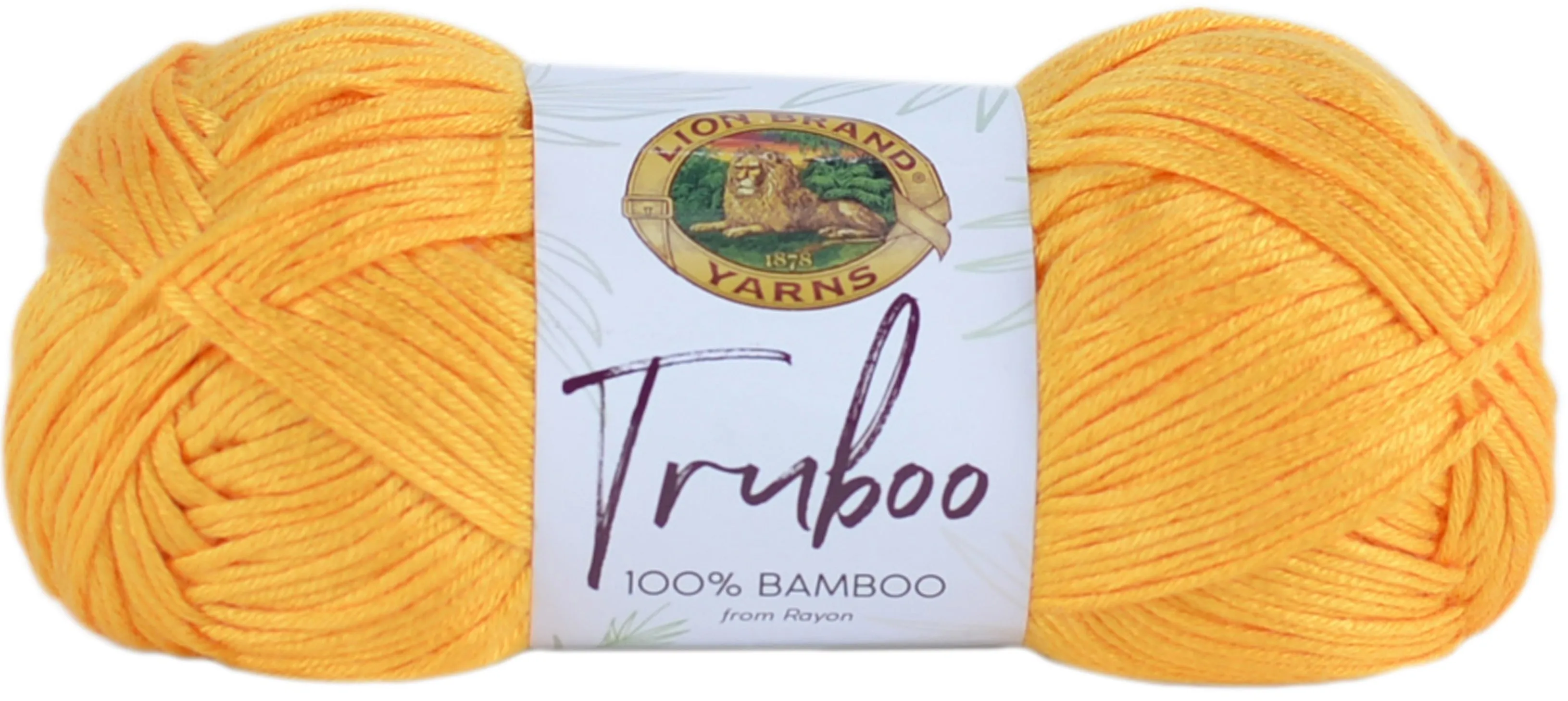 Lion Brand Truboo Yarn - Marigold 3.5oz/100g