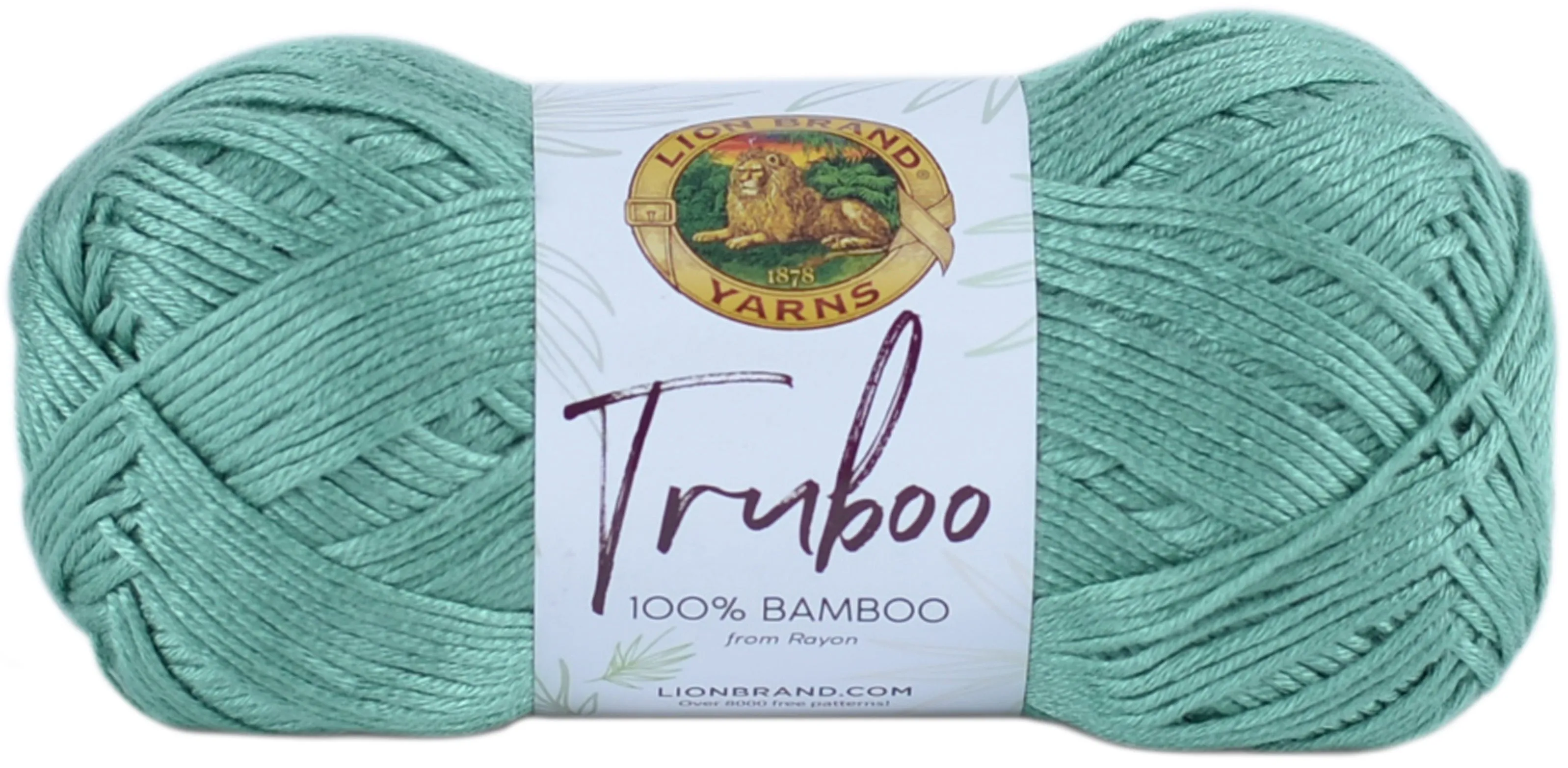 Lion Brand Truboo Yarn - Seafoam 3.5oz/100g