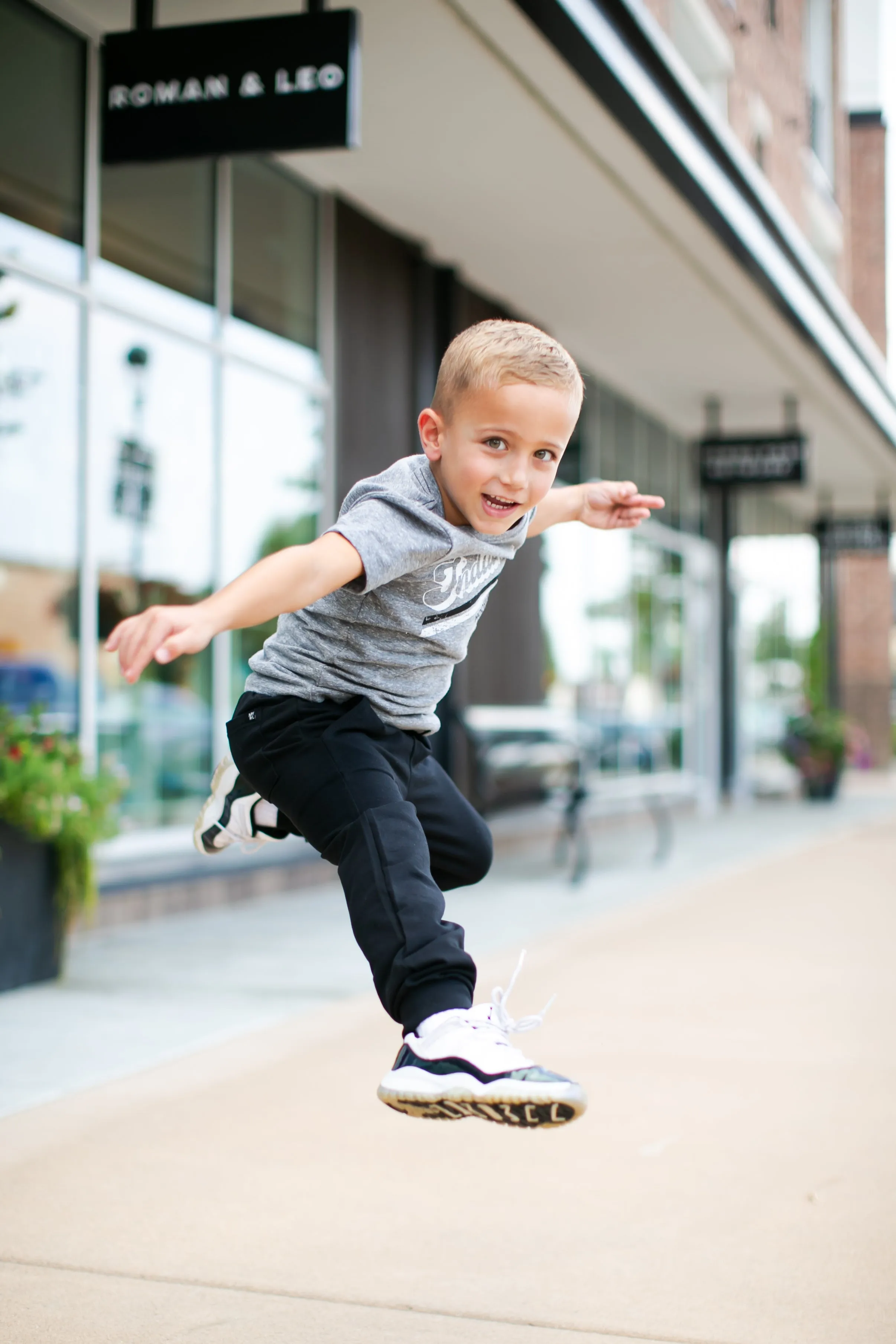 Mayoral - Boys Fleece Joggers in Black