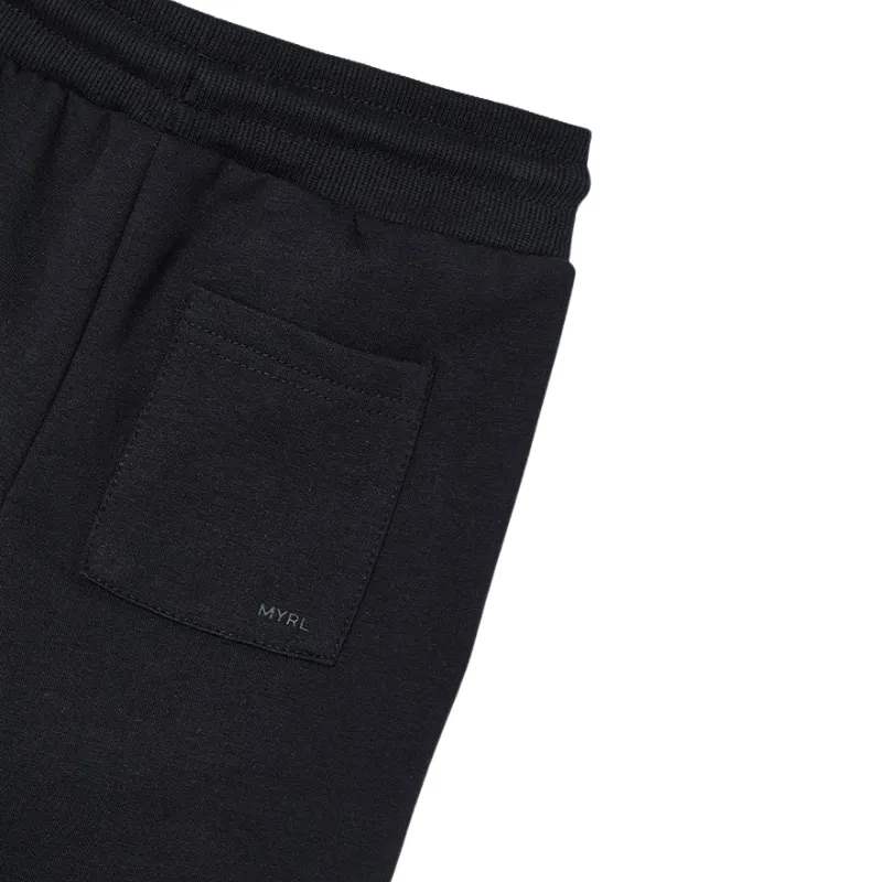 Mayoral - Boys Fleece Joggers in Black