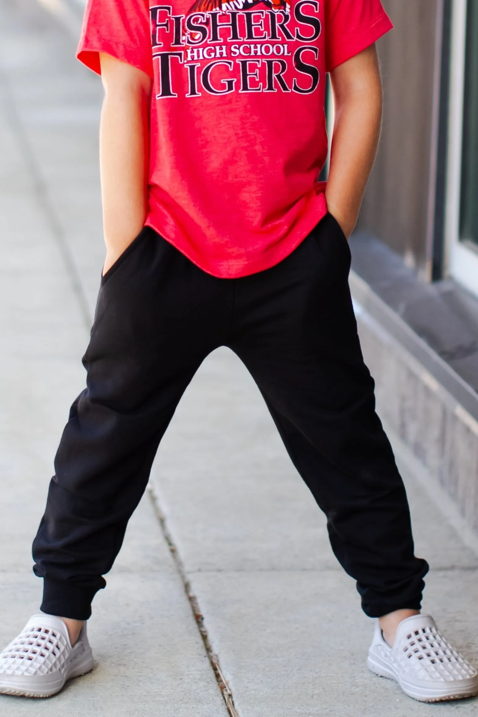 Mayoral - Boys Fleece Joggers in Black