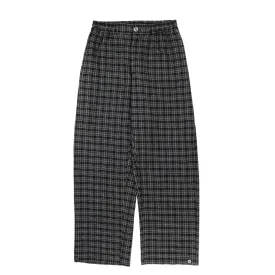 MFPEN EASY TROUSERS BLACK CHECK
