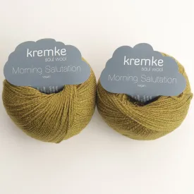 Morning Salutation Vegan Yarn | Brass | Lyocell Blend Yarn