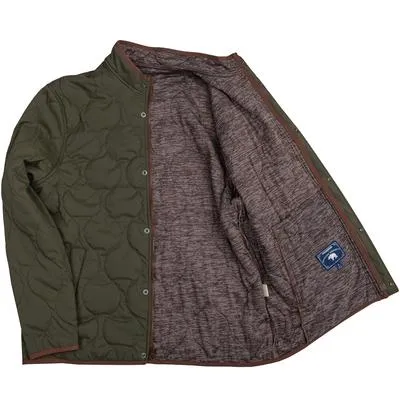ONWARD RESERVE CANDLER QUILTED COAT WITH PRIMALOFT INSULATION - OLIVE