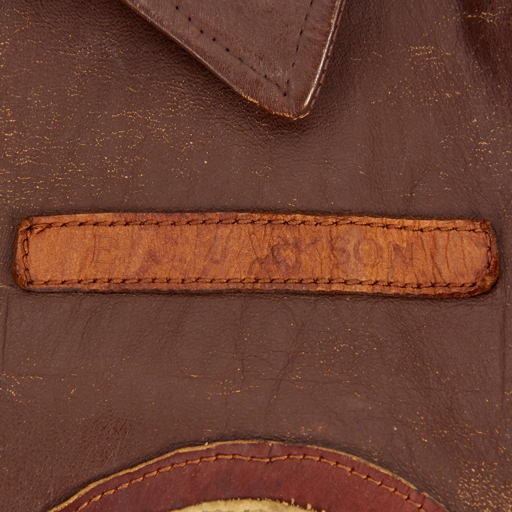 Original U.S. WWII 7th Air Force A-2 Leather Flight Jacket - 819th Bomb Squadron, 30th Bomb Group - Named To E. C. Jackson