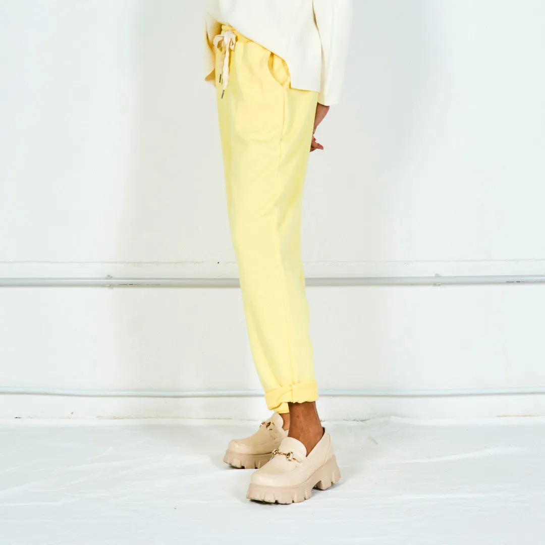 Relaxed drawstring jogger pants wholesale
