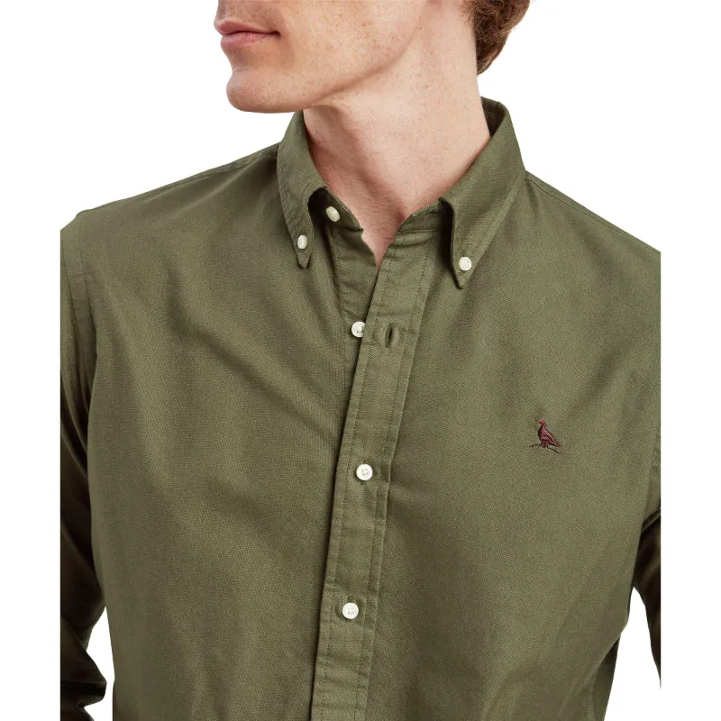 Schoffel Cavendish Oxford Mens Shirt - Woodland