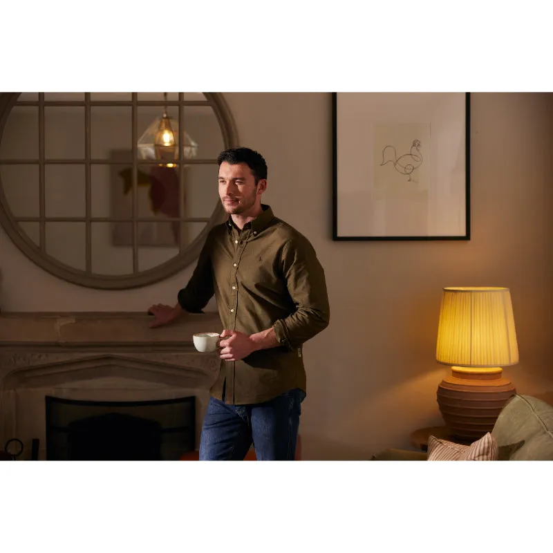 Schoffel Cavendish Oxford Mens Shirt - Woodland