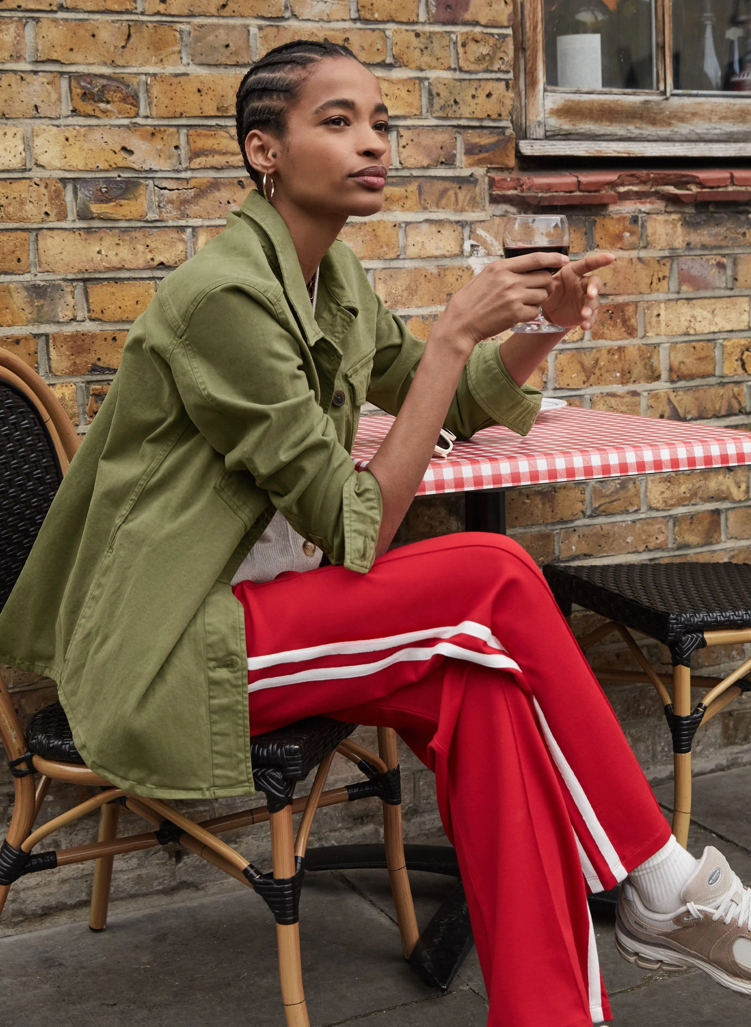 Stella Organic Cotton Jacket | Light Olive