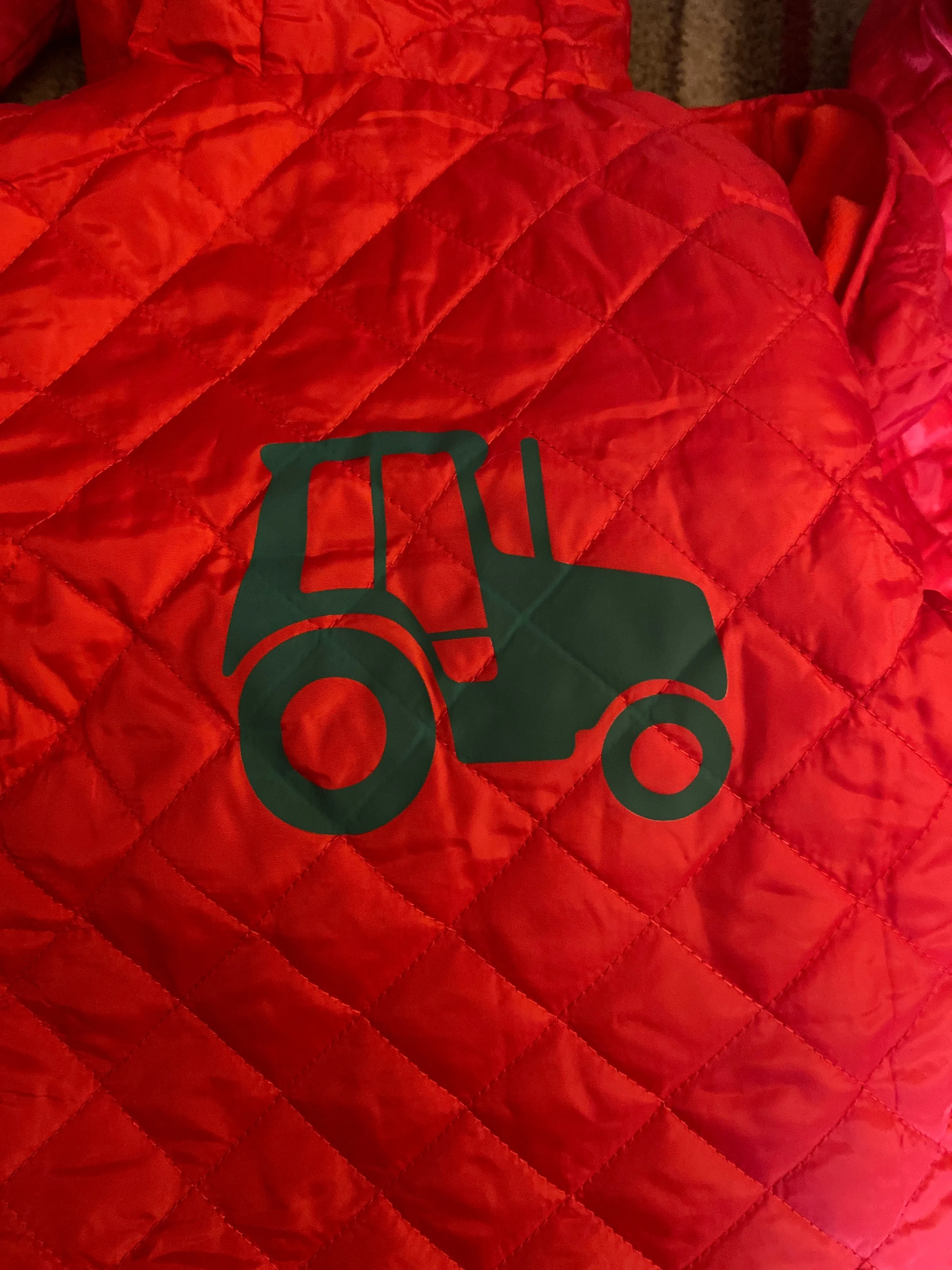 Tractor Printed infant Jackets