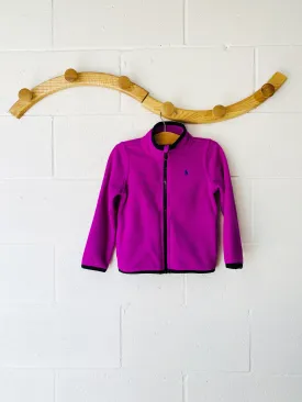 Violet Fleece Zip Jacket, 4 years