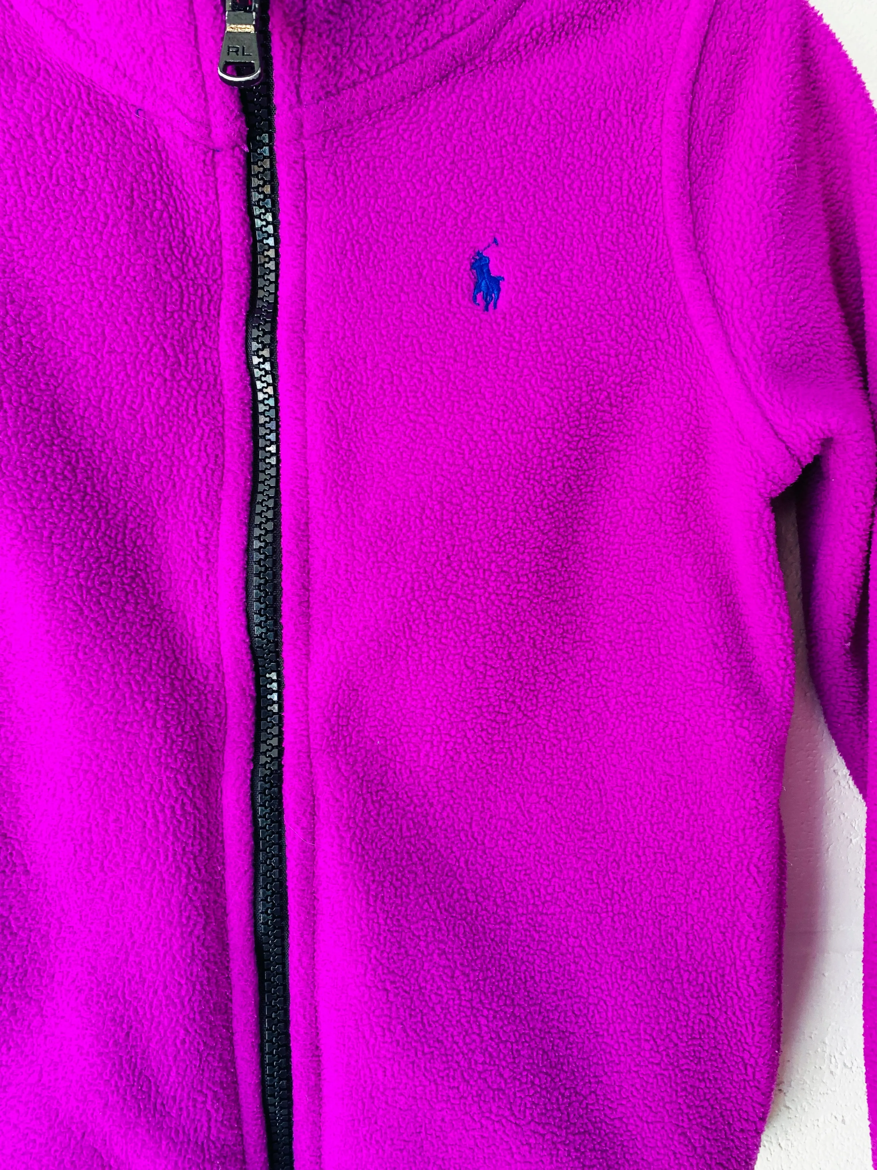 Violet Fleece Zip Jacket, 4 years