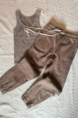 Weekend Hangs Lounge Set in Mocha